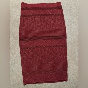 NEW⭐️Ronny Kobo Collection Copper-Red Stretch Skirt (S)